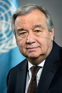 António Guterres (Chair of CEB)